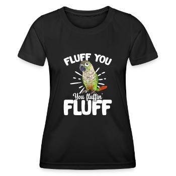 Molina Parakeet Parrot Bird Parakeet - Women's Functional T-Shirt - black - Front - AI Model Female 172 light (172cm)