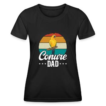 Parakeet, Parrot, Parakeet, Bird - Women's Functional T-Shirt - black - Front - AI Model Female 172 light (172cm)