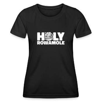 Aviron Avocat Holy Rowamole - T-shirt sport Femme - noir - Devant - AI Model Female 172 light (172cm)