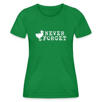 Dodo - Women's Functional T-Shirt - kelly green - Front - AI Model Female 172 dark (172cm)