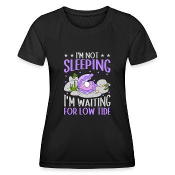 Clam Digging Clams Funny Clamming Men Women - Women's Functional T-Shirt - black - Front - AI Model Female 172 light (172cm)