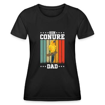 Parakeet Parrot Parakeet Bird - Women's Functional T-Shirt - black - Front - AI Model Female 172 light (172cm)