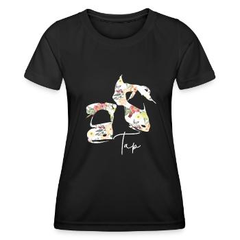 Tap Dance Teacher Tap Dancer Tap Dance - Women's Functional T-Shirt - black - Front - AI Model Female 172 light (172cm)