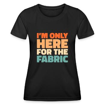 Sewing Sewing Machine - Women's Functional T-Shirt - black - Front - AI Model Female 172 light (172cm)
