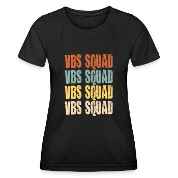 Vbs Crew Love Summer Bible School - Women's Functional T-Shirt - black - Front - AI Model Female 172 light (172cm)