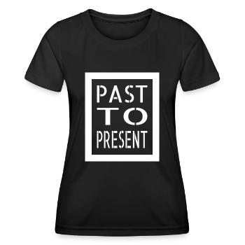 Des expériences transformatrices, des moments inoubliables - T-shirt sport Femme - noir - Devant - AI Model Female 172 light (172cm)