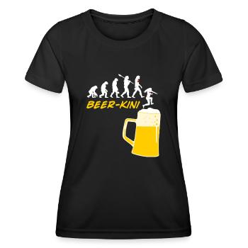 Beer Drinking Brewing Home Brewery - Women's Functional T-Shirt - black - Front - AI Model Female 172 light (172cm)