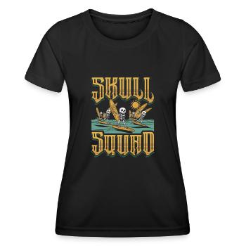 Windsurfing Windsurfers - Women's Functional T-Shirt - black - Front - AI Model Female 172 light (172cm)