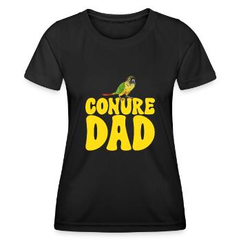 Molina Parakeet Parrot Bird Parakeet - Women's Functional T-Shirt - black - Front - AI Model Female 172 light (172cm)