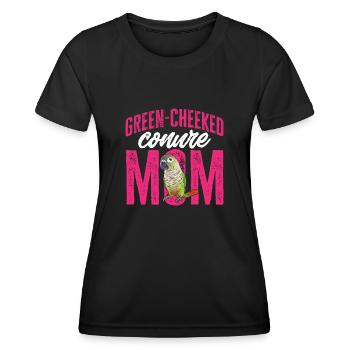 Molina Parakeet Parrot Bird Parakeet - Women's Functional T-Shirt - black - Front - AI Model Female 172 light (172cm)
