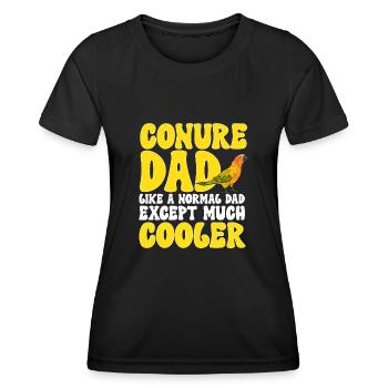 Parakeet, Parrot, Parakeet, Bird - Women's Functional T-Shirt - black - Front - AI Model Female 172 light (172cm)