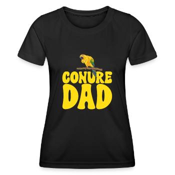 Parakeet, Parrot, Parakeet, Bird - Women's Functional T-Shirt - black - Front - AI Model Female 172 light (172cm)