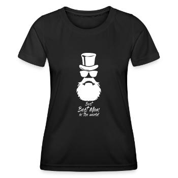 Groom Best Man Groomsmen Bride - Frauen Funktions-T-Shirt - Schwarz - Vorne - AI Model Female 172 light (172cm)