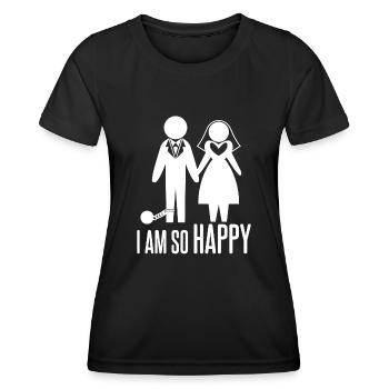 Best Man Wedding Bride Groomsmen Groom - Frauen Funktions-T-Shirt - Schwarz - Vorne - AI Model Female 172 light (172cm)