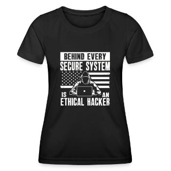 Ethical Hacker Cybersecurity Expertise - Women's Functional T-Shirt - black - Front - AI Model Female 172 light (172cm)