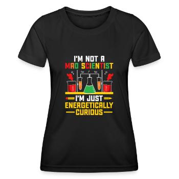 Science Teacher School Teacher Biology Chemistry P - Women's Functional T-Shirt - black - Front - AI Model Female 172 light (172cm)
