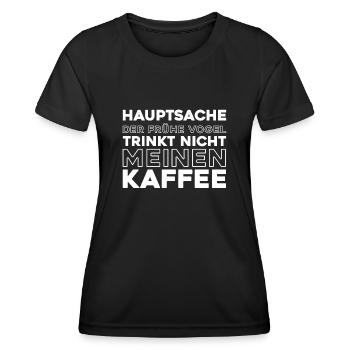 Schwarzer Humor - Frauen Funktions-T-Shirt - Schwarz - Vorne - AI Model Female 172 light (172cm)