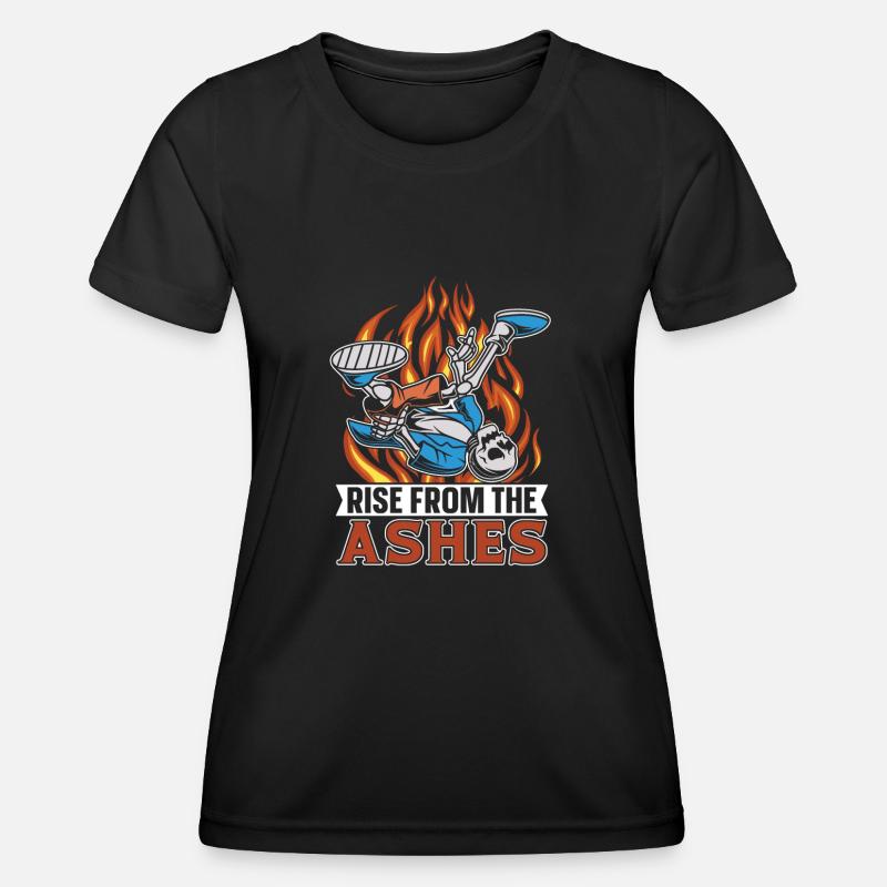 Breakdance Breakdancer Breakdancing - Frauen Funktions-T-Shirt - Schwarz