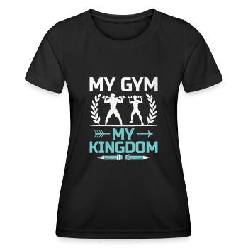 Physical Education Teacher PE Teachers School Spor - Women's Functional T-Shirt - black - Front - AI Model Female 172 light (172cm)
