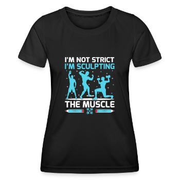 Physical Education Teacher PE Teachers School Spor - Women's Functional T-Shirt - black - Front - AI Model Female 172 light (172cm)
