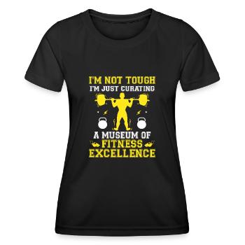 Physical Education Teacher PE Teachers School Spor - Women's Functional T-Shirt - black - Front - AI Model Female 172 light (172cm)