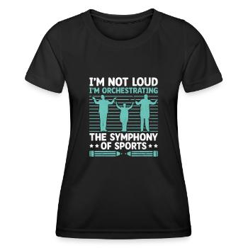 Physical Education Teacher PE Teachers School Spor - Women's Functional T-Shirt - black - Front - AI Model Female 172 light (172cm)