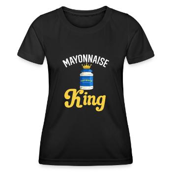 Mayonnaise - Women's Functional T-Shirt - black - Front - AI Model Female 172 light (172cm)