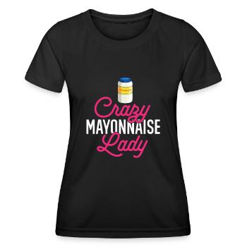 Mayonnaise - Women's Functional T-Shirt - black - Front - AI Model Female 172 light (172cm)