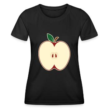 Apfel Pflücken Apfel Butter Pflücker Apfel - Frauen Funktions-T-Shirt - Schwarz - Vorne - AI Model Female 172 light (172cm)