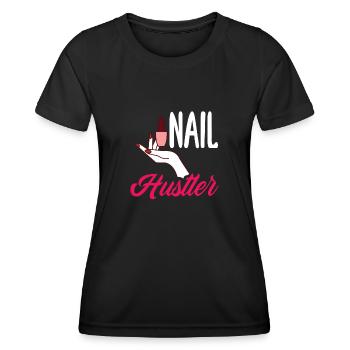 Hautpflege Kosmetikerin Kosmetik - Frauen Funktions-T-Shirt - Schwarz - Vorne - AI Model Female 172 light (172cm)