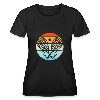 Racquetball Player Racquetball - Women's Functional T-Shirt - black - Front - AI Model Female 172 light (172cm)