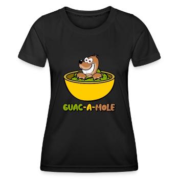 Avocado Tortilla Chips Guacamole Mexico - Women's Functional T-Shirt - black - Front - AI Model Female 172 light (172cm)