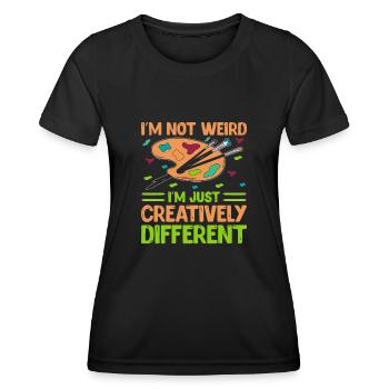 Kunstlehrer Schullehrer Lustige Kunstlehrer Scho - Frauen Funktions-T-Shirt - Schwarz - Vorne - AI Model Female 172 light (172cm)