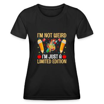 Kunstlehrer Schullehrer Lustige Kunstlehrer Scho - Frauen Funktions-T-Shirt - Schwarz - Vorne - AI Model Female 172 light (172cm)