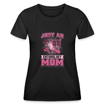 Entomologie Entomologe Insekt Mutter - Frauen Funktions-T-Shirt - Schwarz - Vorne - AI Model Female 172 light (172cm)