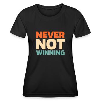 Basketball Basketballer - Frauen Funktions-T-Shirt - Schwarz - Vorne - AI Model Female 172 light (172cm)
