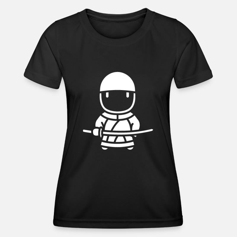 KENDO - Women's Functional T-Shirt - black