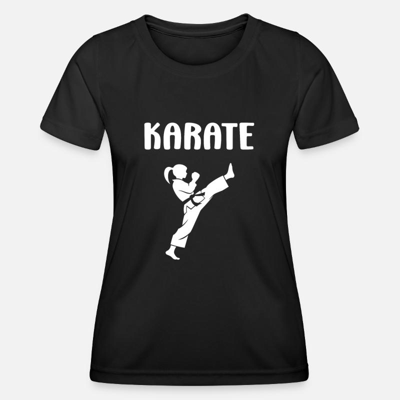 karate - Women's Functional T-Shirt - black