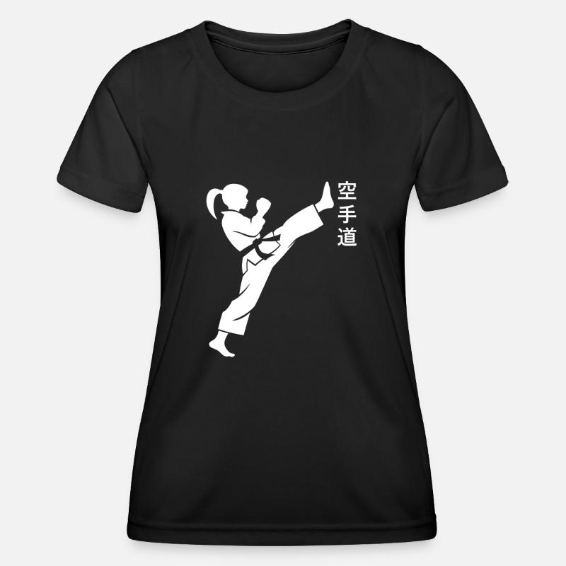 karate - Women's Functional T-Shirt - black