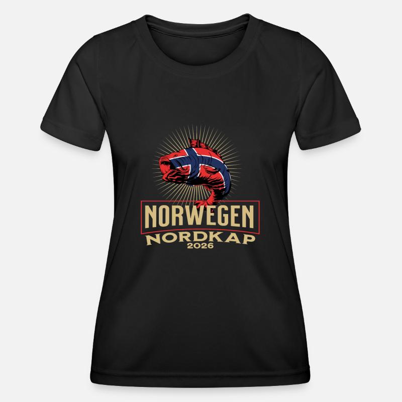 Norway North Cape 2026 - Women's Functional T-Shirt - black