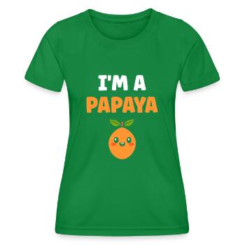 Papaya - Frauen Funktions-T-Shirt - Kelly Green - Vorne - AI Model Female 172 dark (172cm)