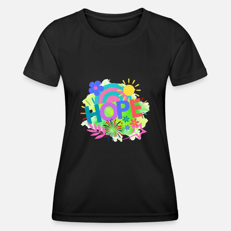 Hope - Women's Functional T-Shirt - black