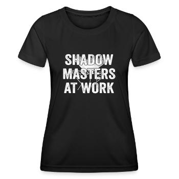 Shadow Puppetry World Enchantment - Women's Functional T-Shirt - black - Front - AI Model Female 172 light (172cm)