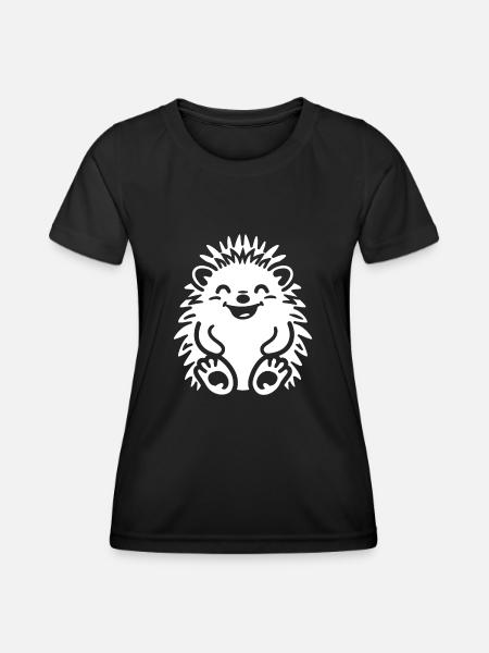 Hérisson - Funktionsshirt til damer - sort
