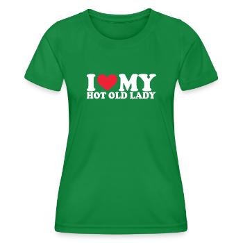 Petite amie Petite amie Relation Couple Amour Couple - T-shirt sport Femme - vert - Devant - AI Model Female 172 dark (172cm)