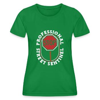 Gardes-frontières - T-shirt sport Femme - vert - Devant - AI Model Female 172 dark (172cm)