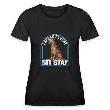 Animal trainer - Women's Functional T-Shirt - black - Front - AI Model Female 172 light (172cm)