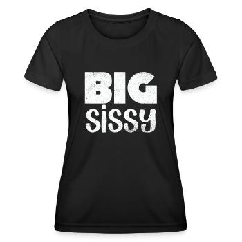 Family Big Sister - Women's Functional T-Shirt - black - Front - AI Model Female 172 light (172cm)