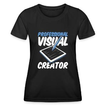Designers - Women's Functional T-Shirt - black - Front - AI Model Female 172 light (172cm)