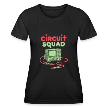 Electrical Engineer Kader - Women's Functional T-Shirt - black - Front - AI Model Female 172 light (172cm)